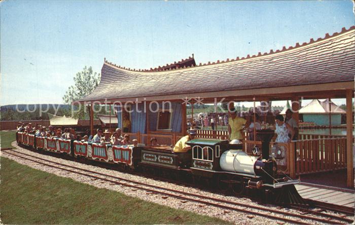 Liliputbahn Railway Station and Train Storyland Valley Edmonton Alberta