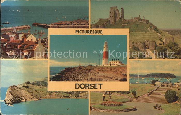Leuchtturm Lighthouse Dorset Corfe Castle Portland Bill Lulworth Cove