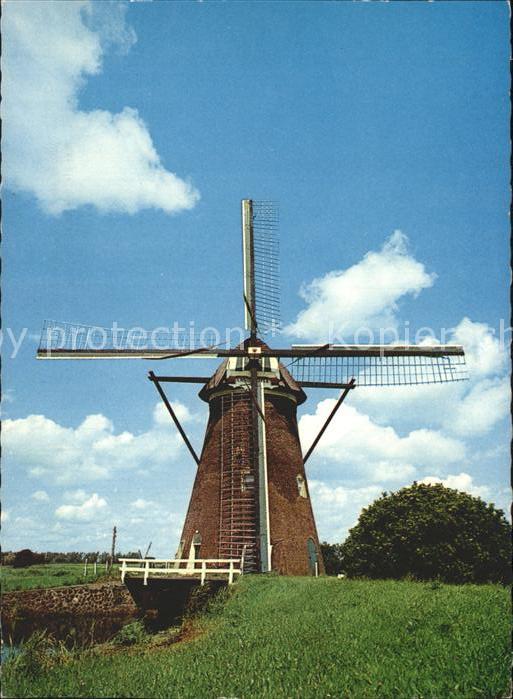 Windmuehle Watermolen Kinderdijk