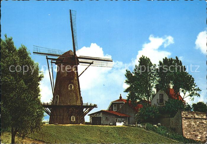 Windmuehle Zierikzee Bolwerk Molen De Haas