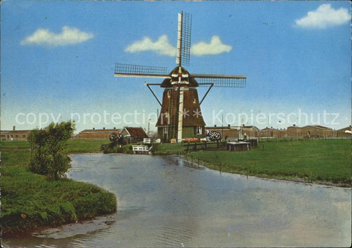 Windmuehle Uitgeest Molen De Zien