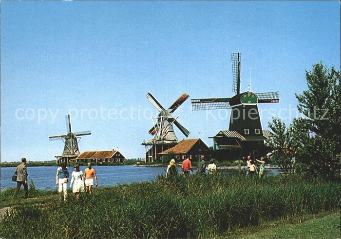 Windmuehle Zaanse Schans De Zoeker De Kat De Gekroonde Poelenburg