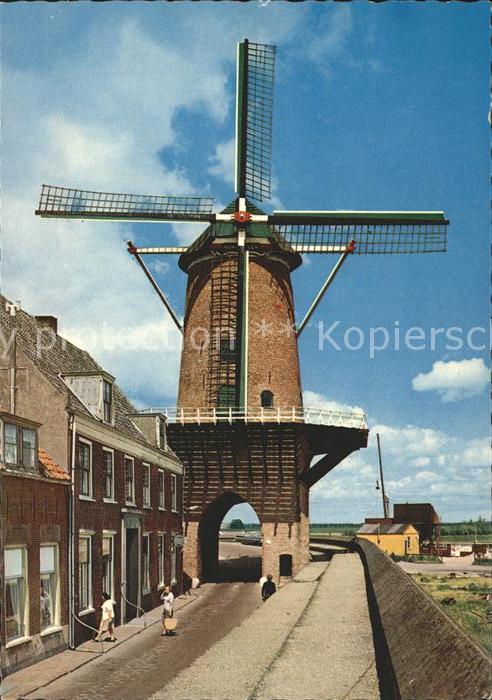 Windmuehle Rijn en Lek Wijk bij Duurstede