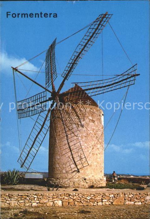 Windmuehle Formentera Molino de viento