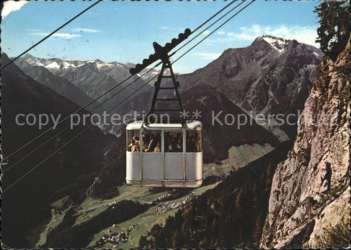 Seilbahn Penkenbahn Mayrhofen Finkenberg Gruenberg Zillertal