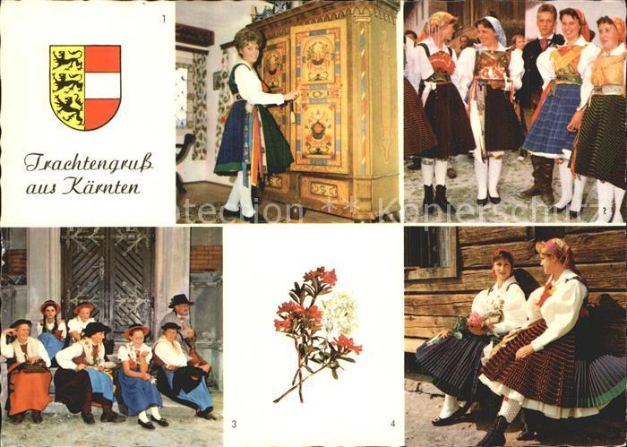 Trachten Oesterreich Kärnten Brautschrank Gailtal Mölltaler