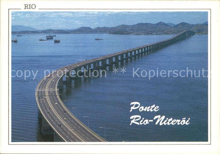 Bruecken Bridges Ponts Ponte Rio-Niteroi