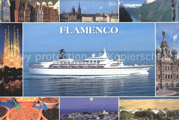 Faehre Ferry Bac Traghetto-- Flamenco Spanien