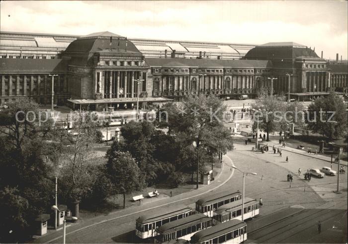 Strassenbahn Hauptbahnhof Leipzig