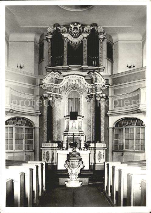 Kirchenorgel Kirche zur Heiligen Dreifaltigkeit Schmiedeberg Erzgebirge