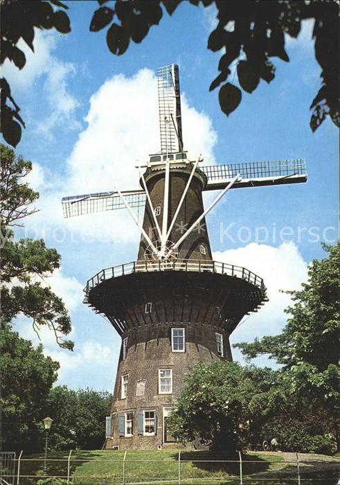 Windmuehle De Valk Leiden Holland