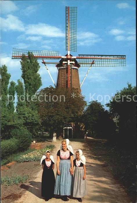 Windmuehle Korenmolen Onderneming Wissenkerke Trachten
