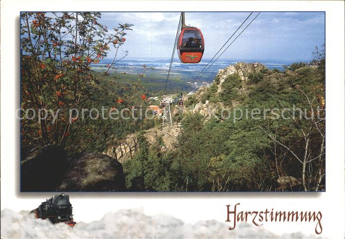 Seilbahn Hexentanzplatz Thale Harz