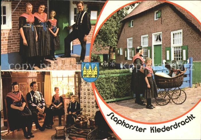 Trachten Holland Staphorst Kinderwagen
