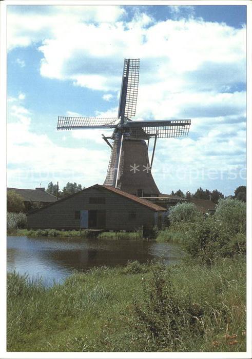 Windmuehle Papiermolen De Schoolmeester Westzaan
