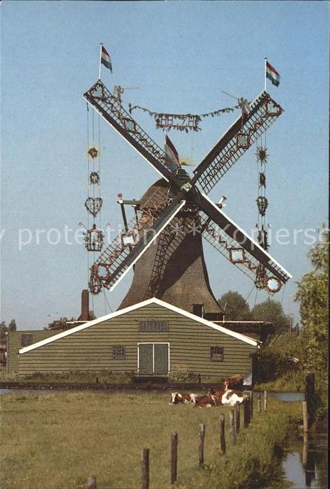 Windmuehle Molen Het Prinsenhof Westzaan
