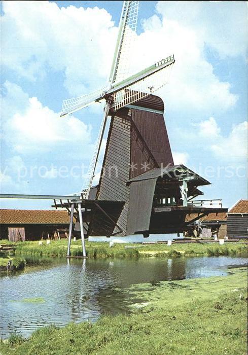 Windmuehle Houtzaagmolen De Held Jozua Zaanstad