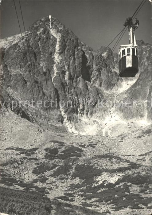 Seilbahn Vysoke Tatry Lanovka na Lomnicky stit
