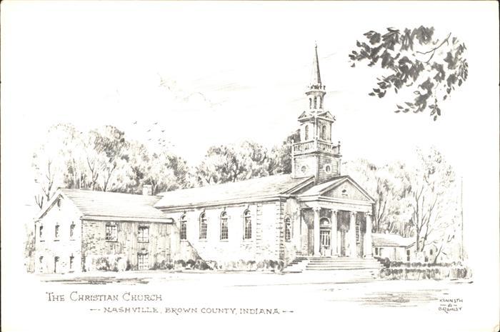 Kuenstlerkarte Kenneth A. Bromley Christian Church Nas