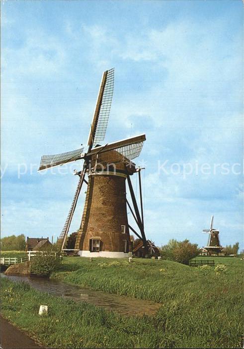Windmuehle Peilmolen Oud Alblas Holland