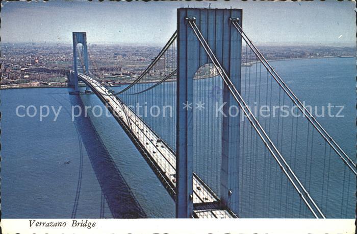 Bruecken Bridges Ponts Verrazano-Narrows Bridge New York