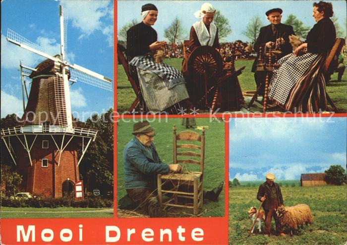 Windmuehle Spinnrad Hirte Holland