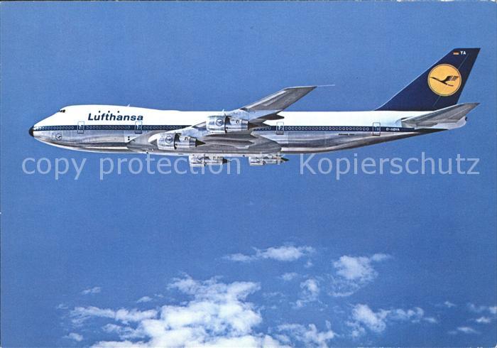 Lufthansa Boeing Jet 747