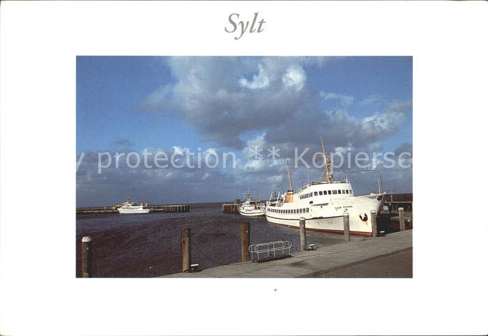 Schiffe Ships Navires Sylt