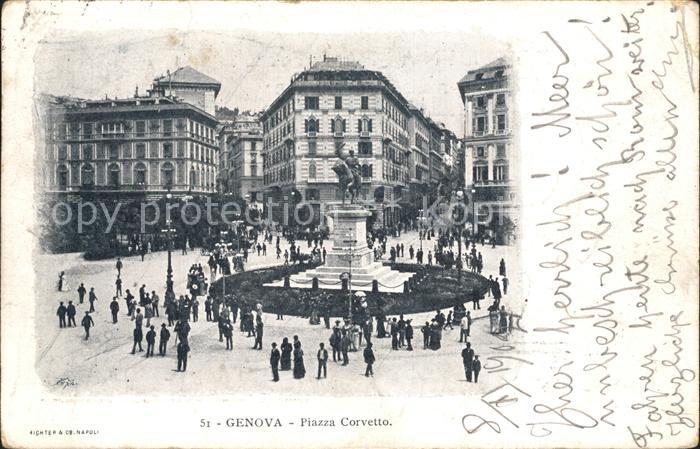 Genova Genua Liguria Piazza Corvetto