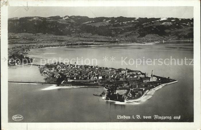 Lindau Bodensee Fliegeraufnahme