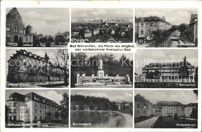 Bad Woerishofen Kneippstrasse Casino Kurhotel Sonnenhof