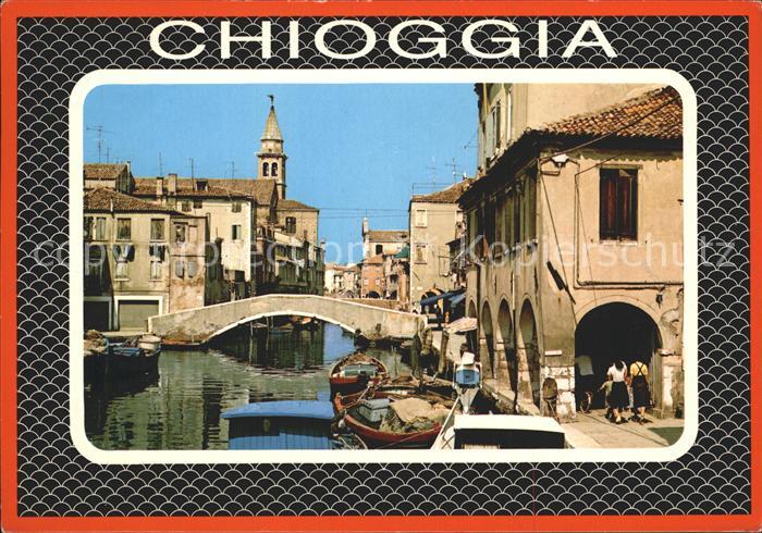 Chioggia Venetien Kanalruecke