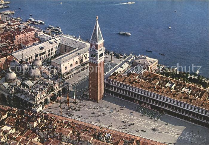 Venezia Venedig Piazza S. Marco Fliegeraufnahme