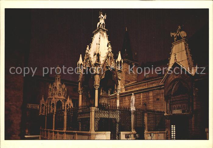 Verona Veneto Arche Scaligere Notturno