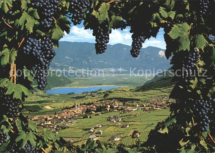 Caldaro Kaltern mit Kalterer See