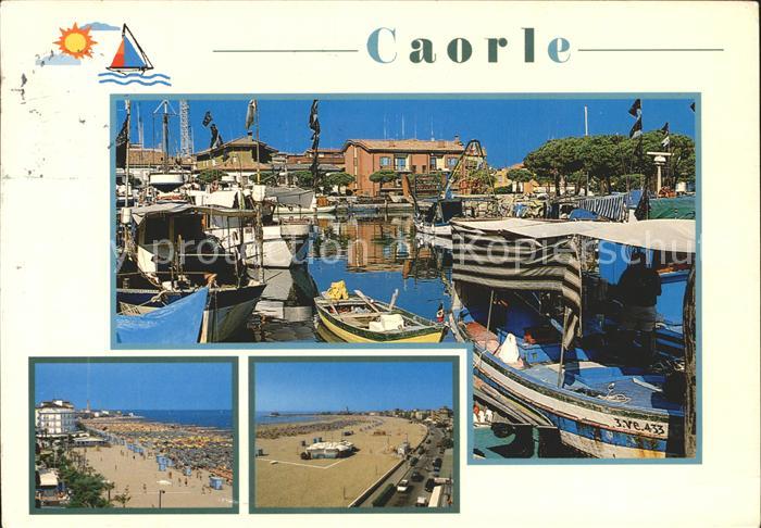 Caorle Venezia Hafen Strand