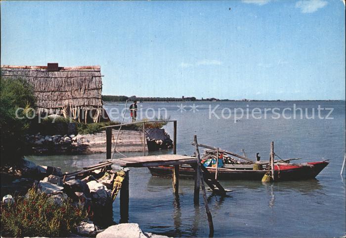 Lignano Fischerdorf Anlegeplatz