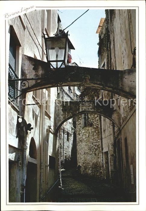 Italien Italia Italy Gasse in Ligurien