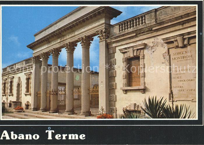 Abano Terme Antico Sorgente Montirone