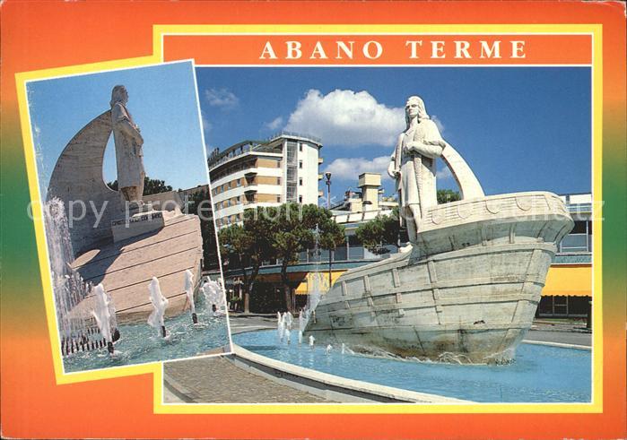 Abano Terme Monumento a Cristoforo Colombo