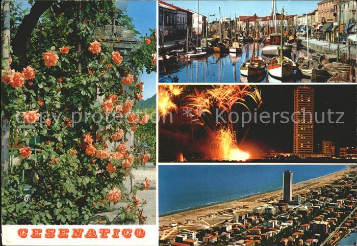 Cesenatico Hafen Strand