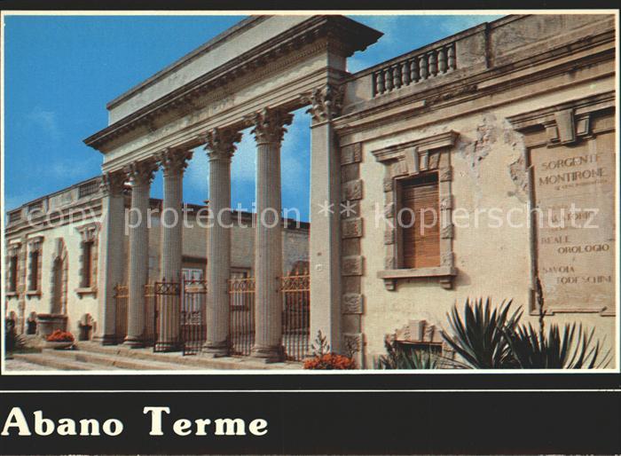 Abano Terme Antico Sorgente Montirone