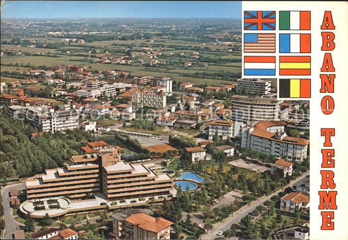 Abano Terme Fliegeraufnahme