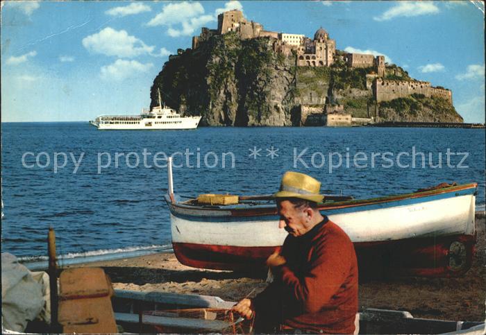 Ischia Fischer mit Booten