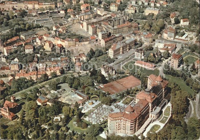 Karlovy Vary Fliegeraufnahme
