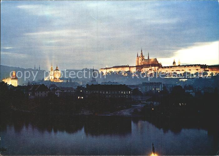 Praha Prahy Prague im Abendlicht
