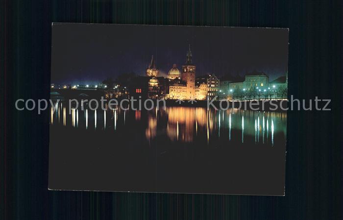 Praha Prahy Prague bei Nacht
