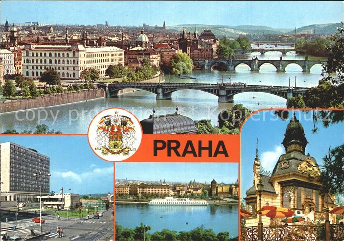 Praha Prahy Prague Moldaubruecken Hotel Albatros