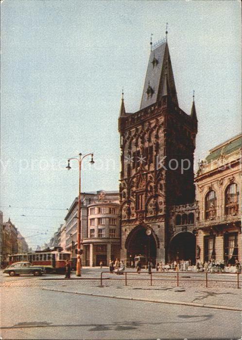 Praha Prahy Prague Pulverturm