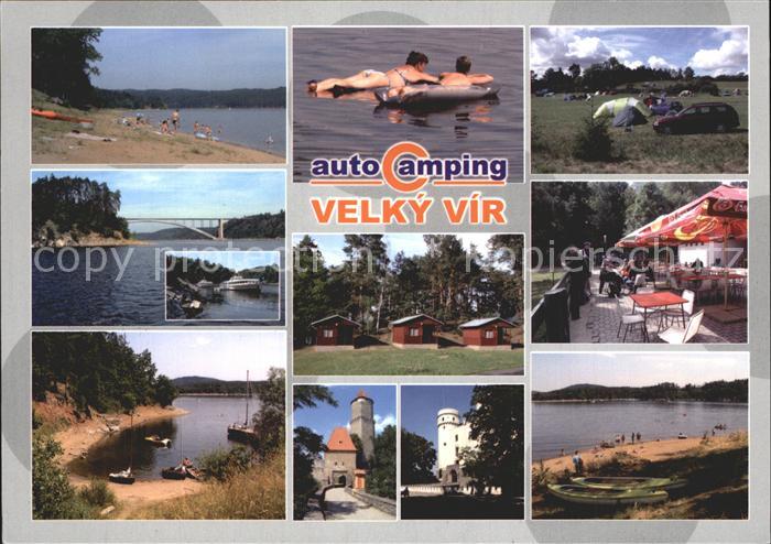 Tschechische Republik Autocamping Velky Vir